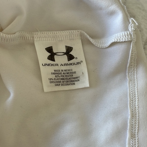 White Under Armour Athletic Tank - Picture 4 of 4